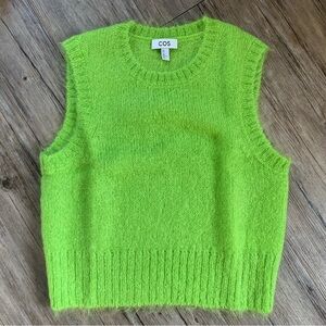 COS Mohair-Wool Blend Sweater Vest, size M